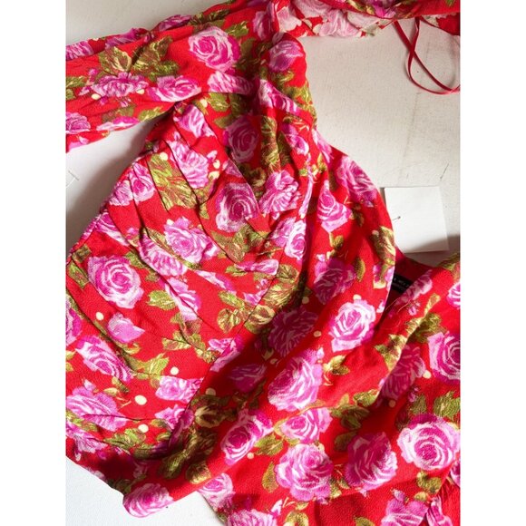 Zara Sheer Colourful Cropped Top Bundle L NWT - Picture 9 of 13